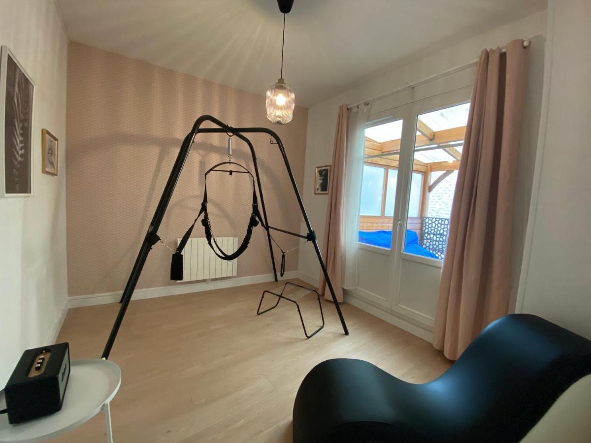 Escapade Romantique: Sauna Et Moments De Plaisir รูออง ภายนอก รูปภาพ